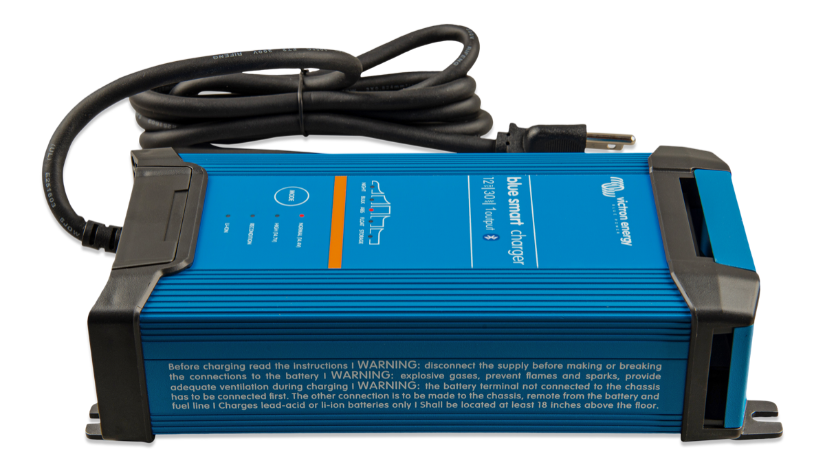 Victron Energy Blue Smart IP22 Battery Charger 12V 30A (1) 120VAC - Charge 1 Battery