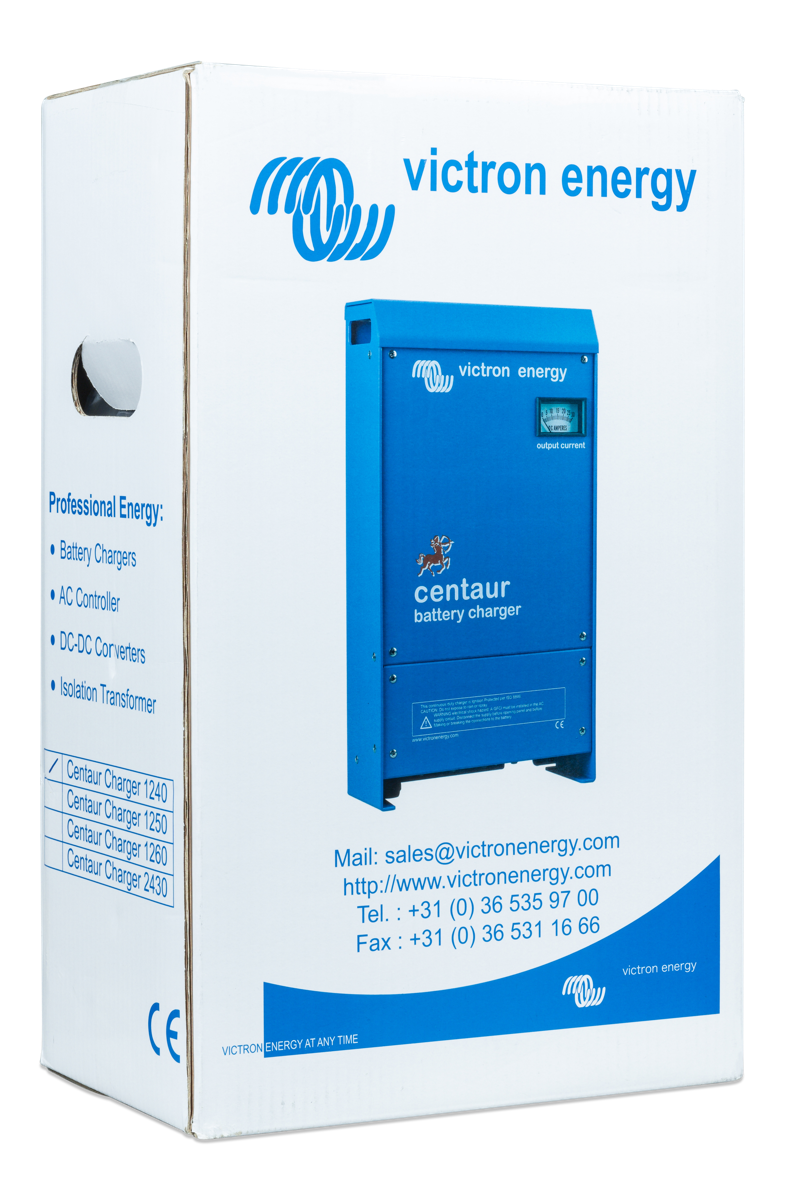Victron Energy Battery Charger Centaur 12V 50A (3) 90-265V - Charge 3 battery banks