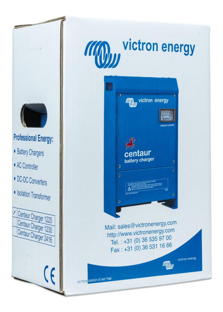 Victron Energy Battery Charger Centaur 24V 30A (3) 90-265V - Charge 3 battery banks