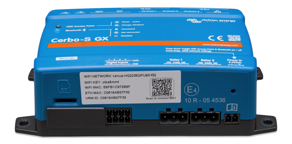 Victron Energy Cerbo-S GX Communication Centre