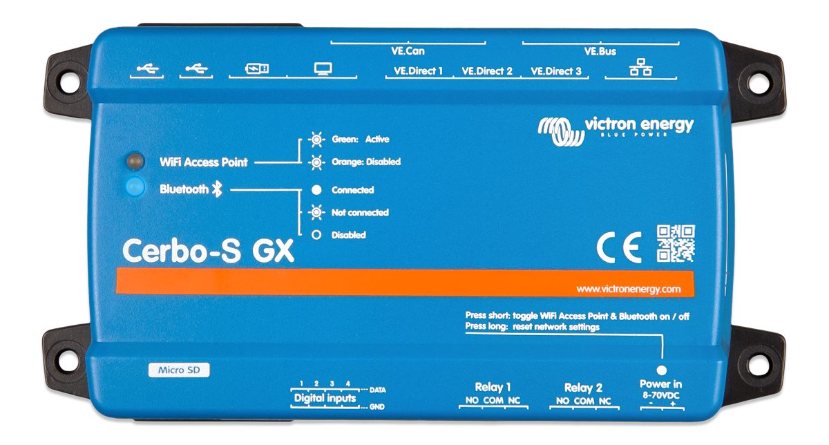 Victron Energy Cerbo-S GX Communication Centre