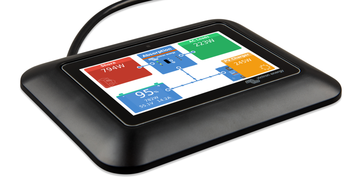 Victron Energy GX Touch 50 adapter for CCGX cut-out