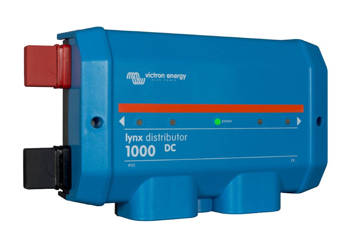 Victron energy Lynx Distributor - Modular DC busbar - Spaces for four DC fuses - M8