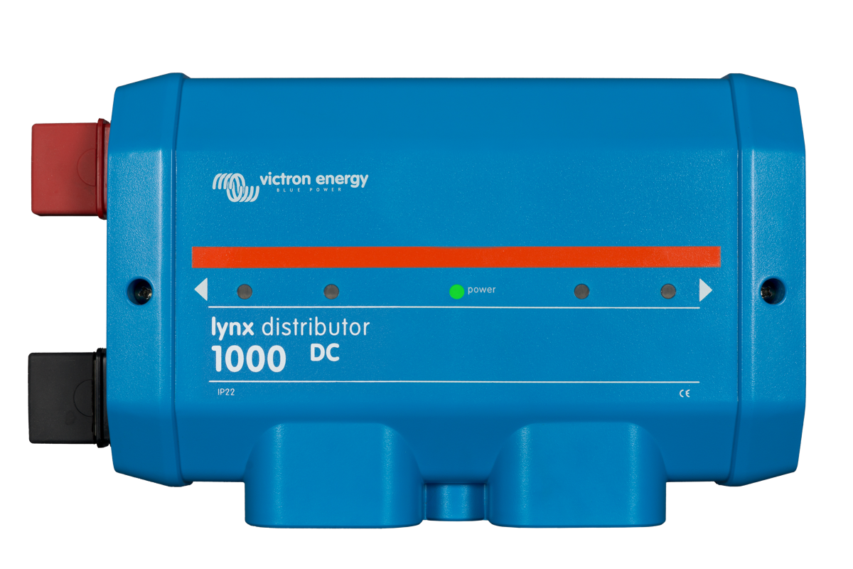 Victron energy Lynx Distributor - Modular DC busbar - Spaces for four DC fuses - M8