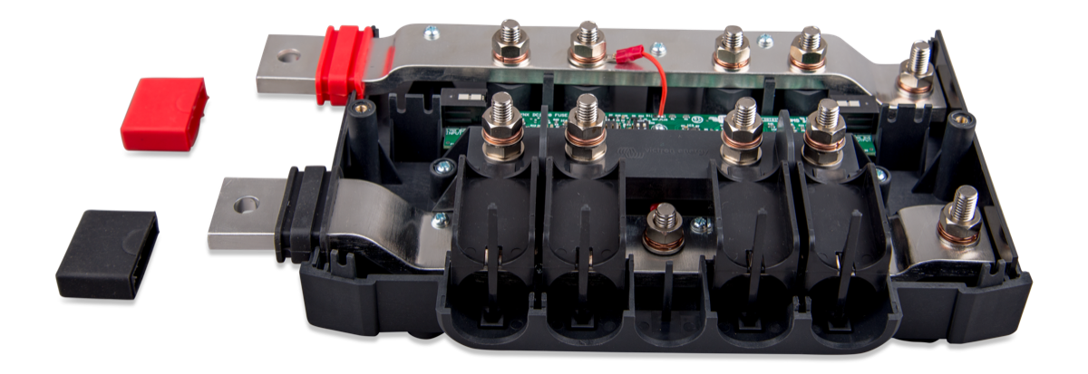 Victron energy Lynx Distributor - Modular DC busbar - Spaces for four DC fuses - M8