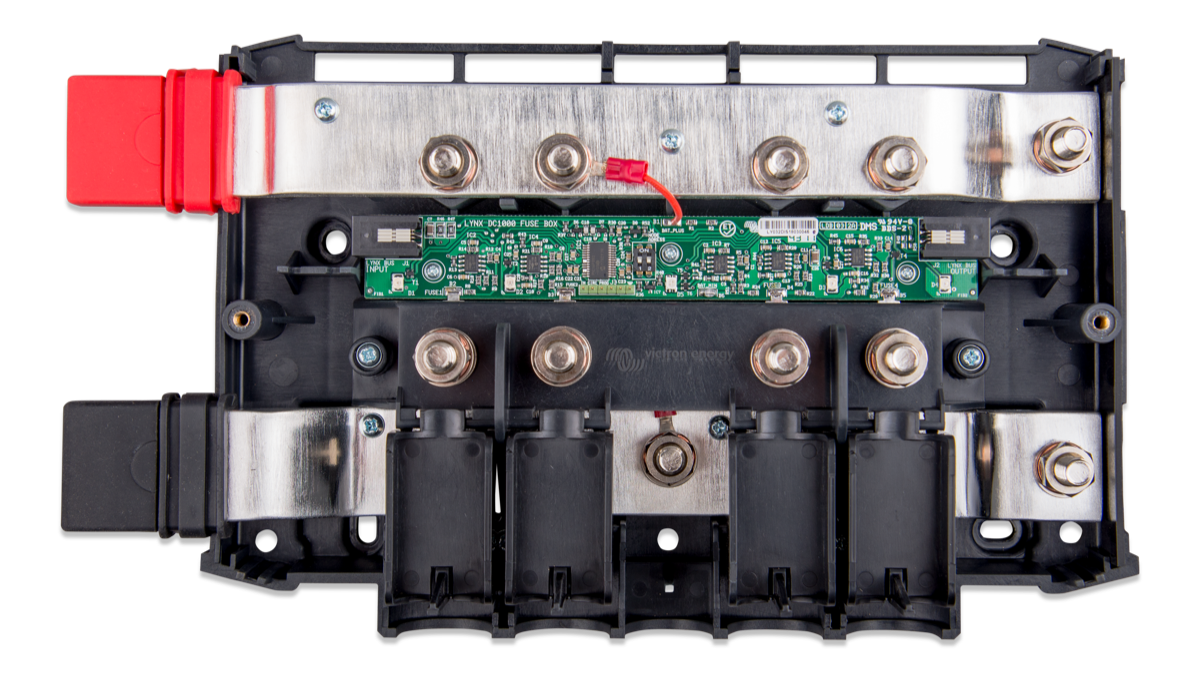 Victron energy Lynx Distributor - Modular DC busbar - Spaces for four DC fuses - M8