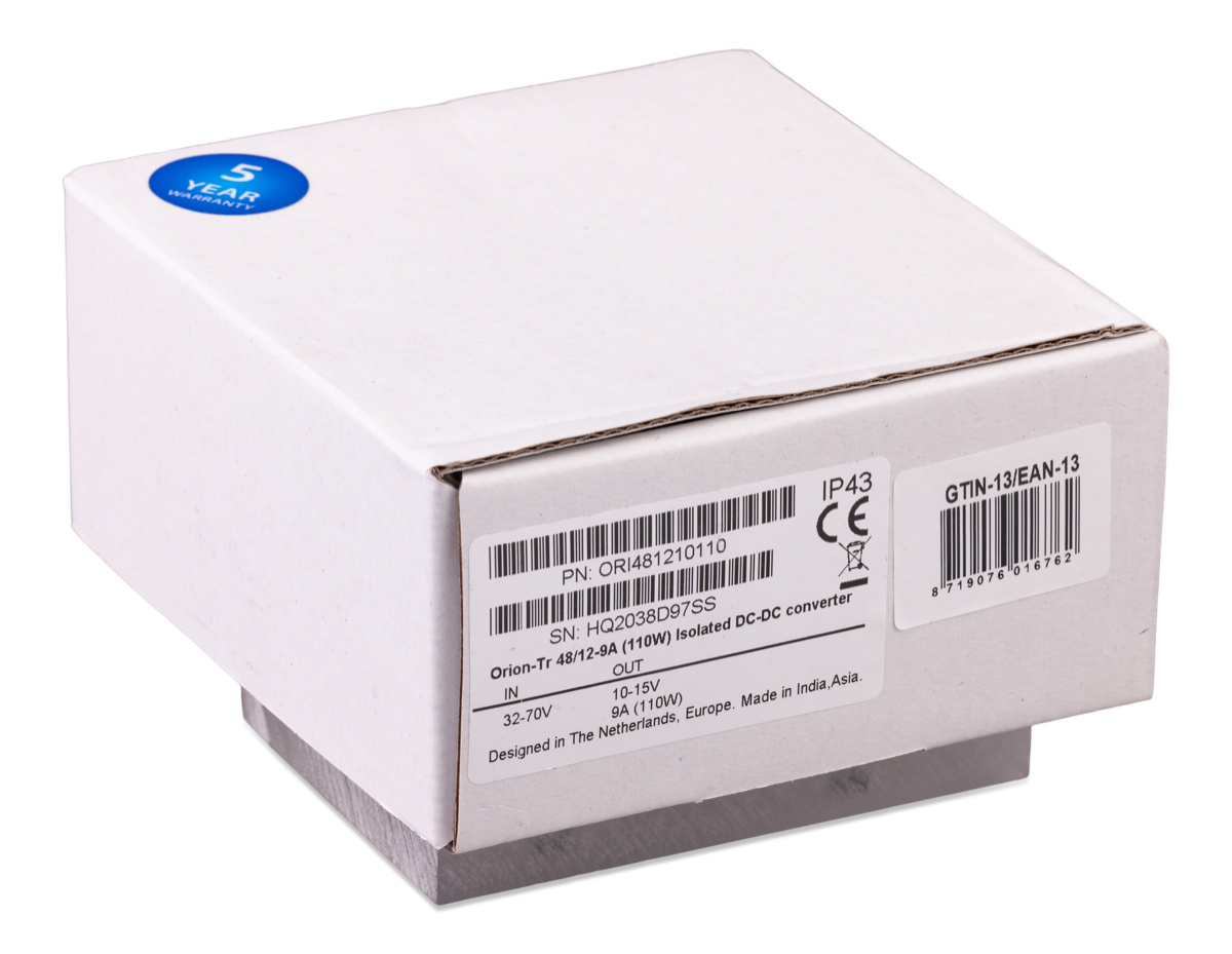 Victron Energy Orion-Tr DC-DC converters isolated 48V-12V 9A 110W