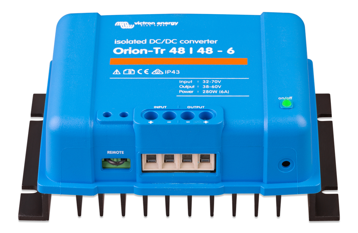 Victron Energy Orion-Tr DC-DC converters isolated 48V-48V 8A 380W